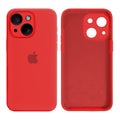 Capinha Celular iPhone 15 Silicone Aveludado com Proteção Câmera