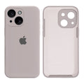 Capinha Celular iPhone 15 Silicone Aveludado com Proteção Câmera