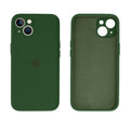 Capinha Celular iPhone 14 Silicone Aveludado com Proteção Câmera