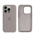 Capinha para iPhone 15 Pro em Silicone com Interior Aveludado