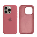Capinha para iPhone 15 Pro em Silicone com Interior Aveludado