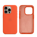 Capinha para iPhone 15 Pro em Silicone com Interior Aveludado