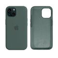 Capinha para iPhone 15 em Silicone com Interior Aveludado