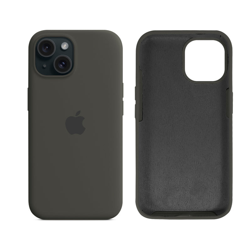 Capinha para iPhone 15 em Silicone com Interior Aveludado