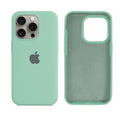 Capinha para iPhone 15 Pro em Silicone com Interior Aveludado