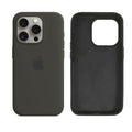 Capinha para iPhone 15 Pro em Silicone com Interior Aveludado