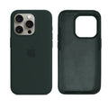 Capinha para iPhone 15 Pro em Silicone com Interior Aveludado