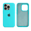 Capinha para iPhone 15 Pro em Silicone com Interior Aveludado