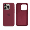 Capinha para iPhone 15 Pro em Silicone com Interior Aveludado