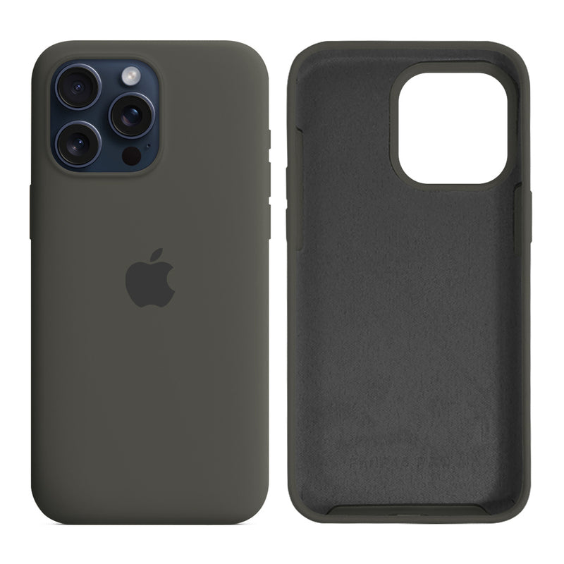 Capinha iPhone 15 Pro Max em Silicone com Interior Aveludado
