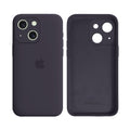 Capinha Celular iPhone 15 Silicone Aveludado com Proteção Câmera