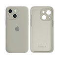 Capinha Celular iPhone 15 Silicone Aveludado com Proteção Câmera