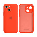 Capinha Celular iPhone 15 Silicone Aveludado com Proteção Câmera