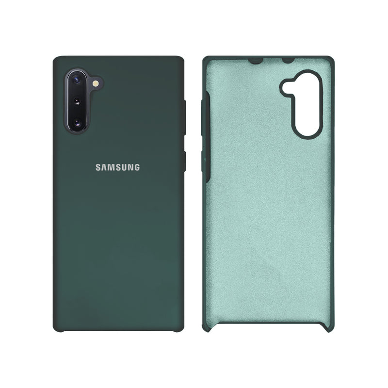 Capinha Celular Galaxy Note 10 Silicone Cover Aveludado