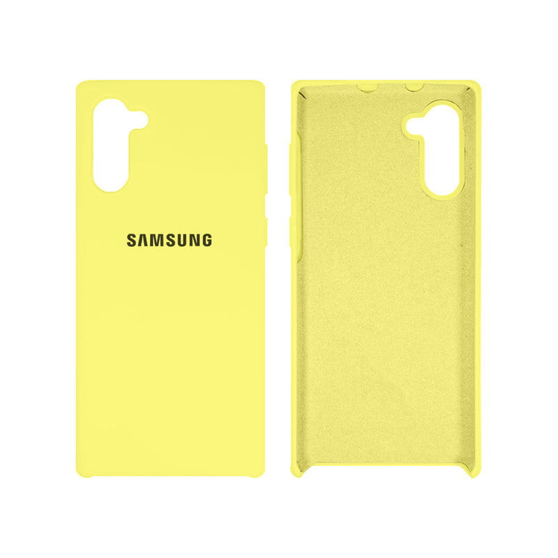 Capinha Celular Galaxy Note 10 Silicone Cover Aveludado