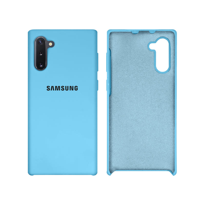 Capinha Celular Galaxy Note 10 Silicone Cover Aveludado