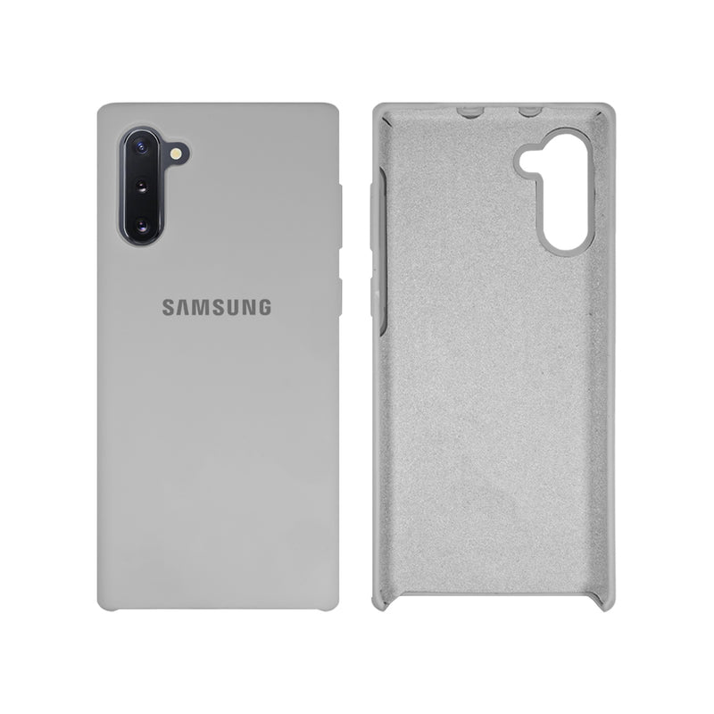Capinha Celular Galaxy Note 10 Silicone Cover Aveludado