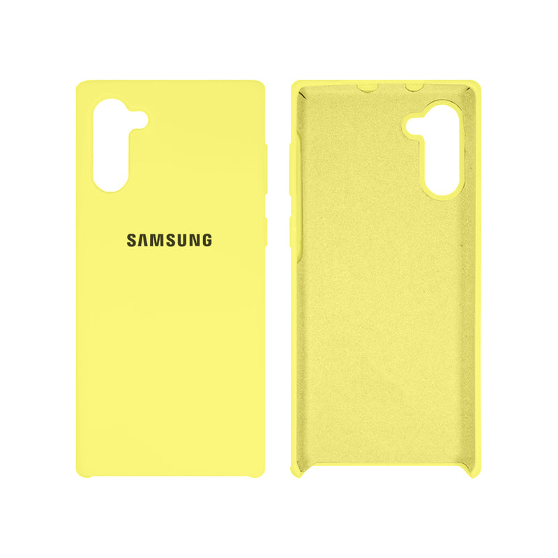 Capinha Celular Galaxy Note 10 Silicone Cover Aveludado
