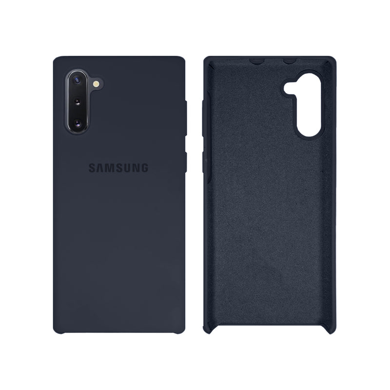 Capinha Celular Galaxy Note 10 Silicone Cover Aveludado