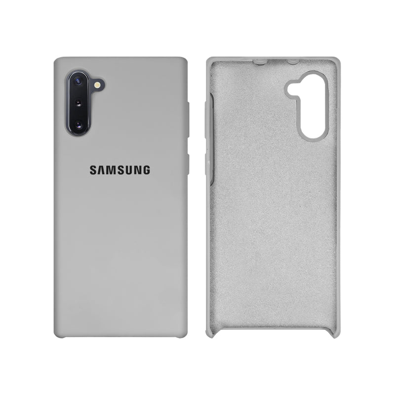 Capinha Celular Galaxy Note 10 Silicone Cover Aveludado