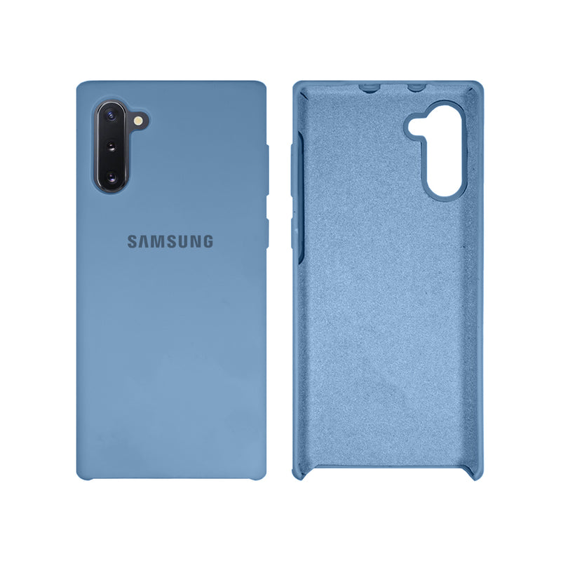 Capinha Celular Galaxy Note 10 Silicone Cover Aveludado