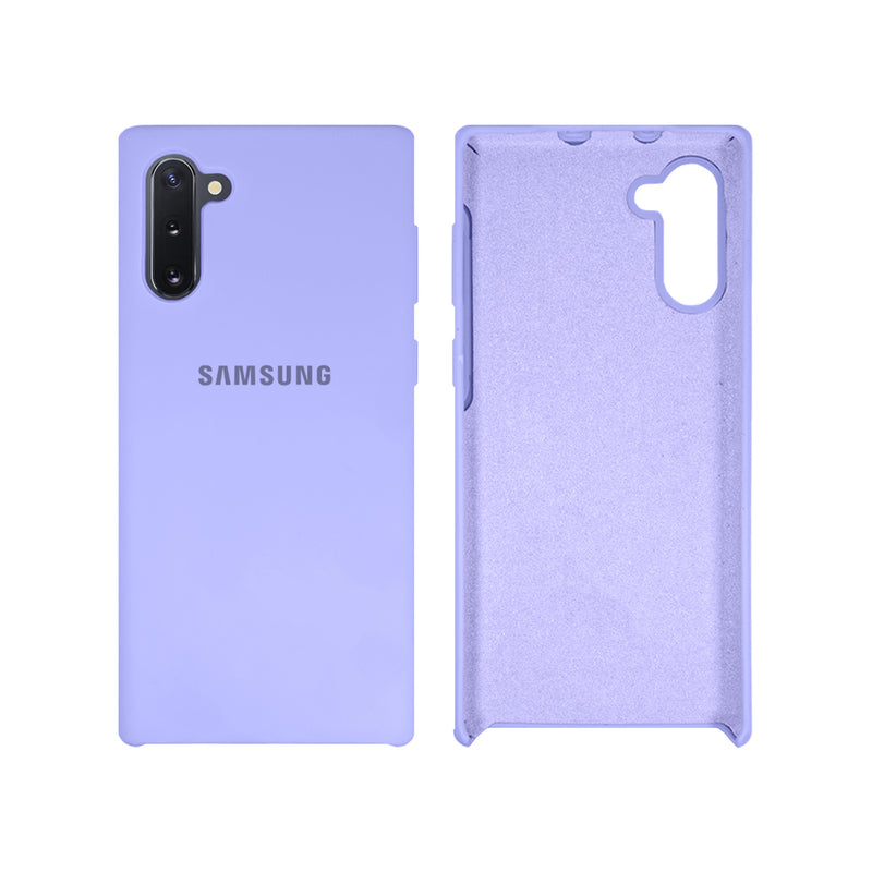 Capinha Celular Galaxy Note 10 Silicone Cover Aveludado