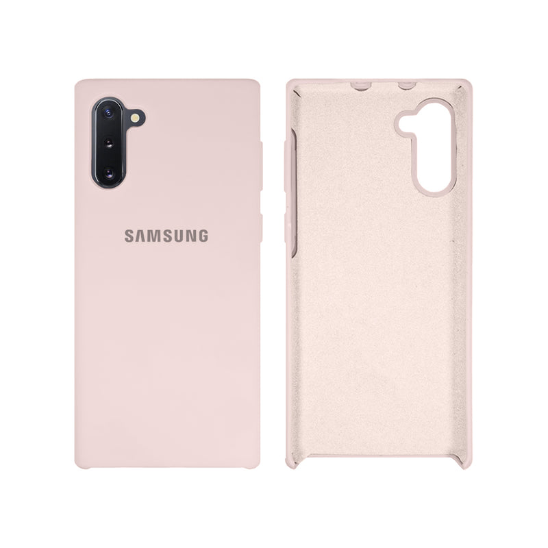 Capinha Celular Galaxy Note 10 Silicone Cover Aveludado