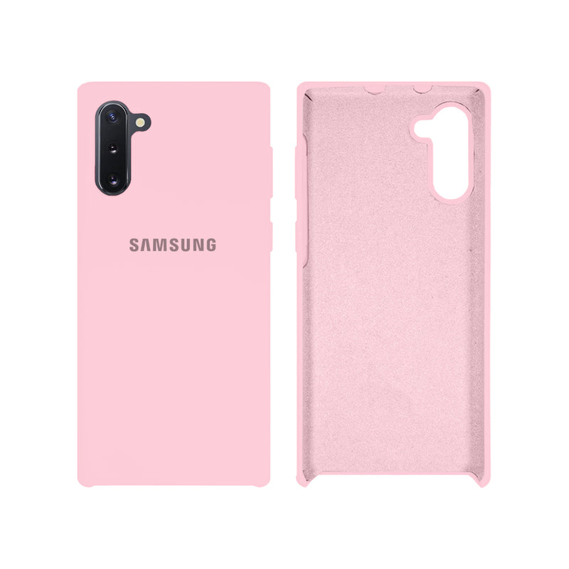 Capinha Celular Galaxy Note 10 Silicone Cover Aveludado