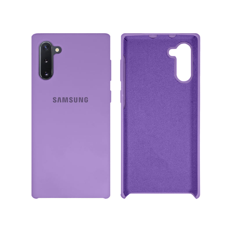 Capinha Celular Galaxy Note 10 Silicone Cover Aveludado