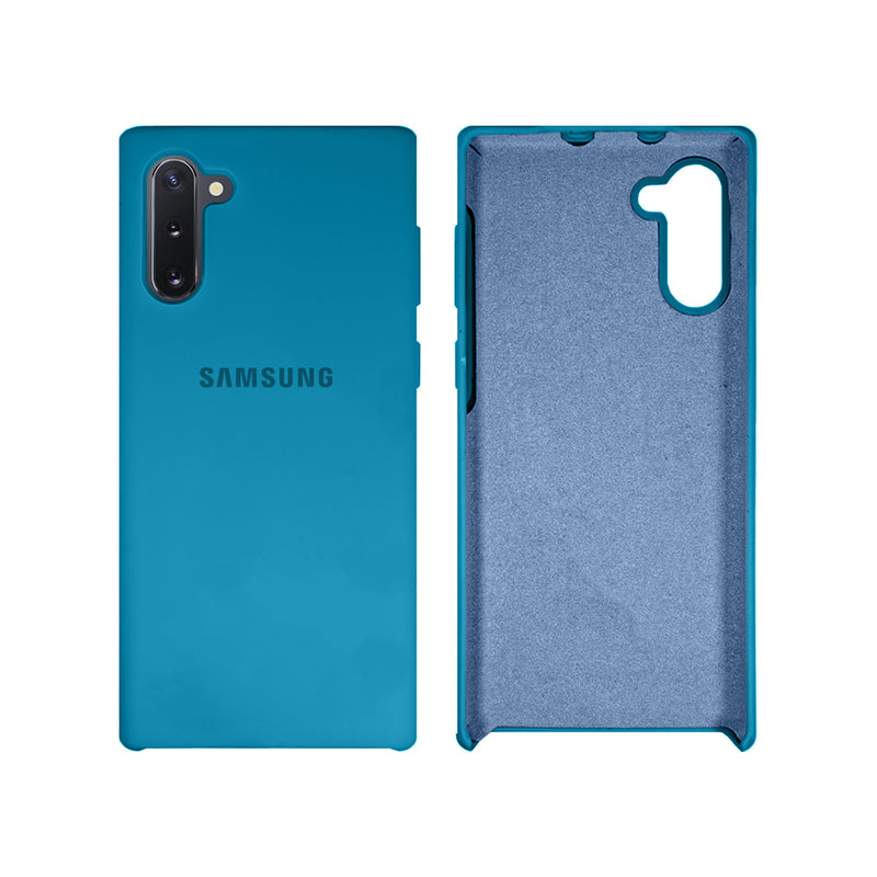 Capinha Celular Galaxy Note 10 Silicone Cover Aveludado