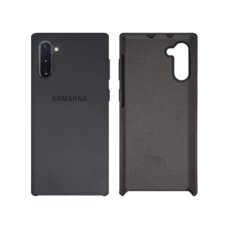 Capinha Celular Galaxy Note 10 Silicone Cover Aveludado