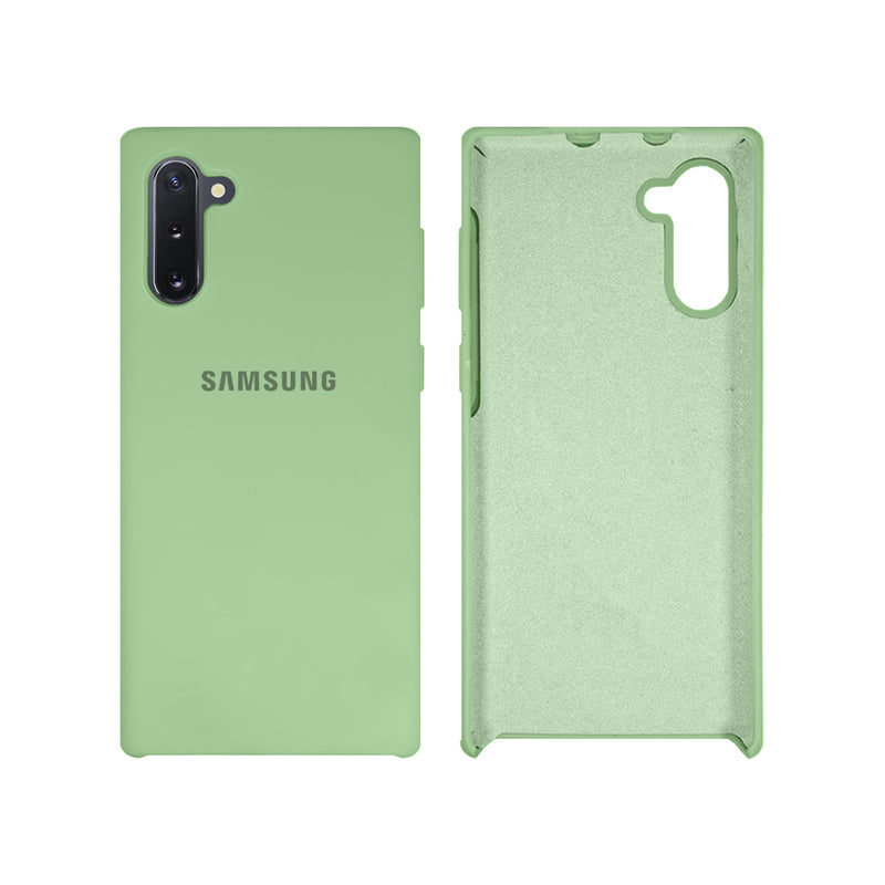 Capinha Celular Galaxy Note 10 Silicone Cover Aveludado