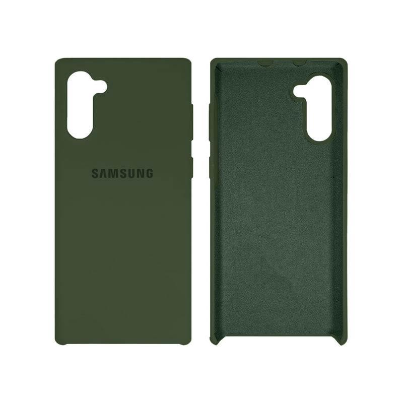 Capinha Celular Galaxy Note 10 Silicone Cover Aveludado