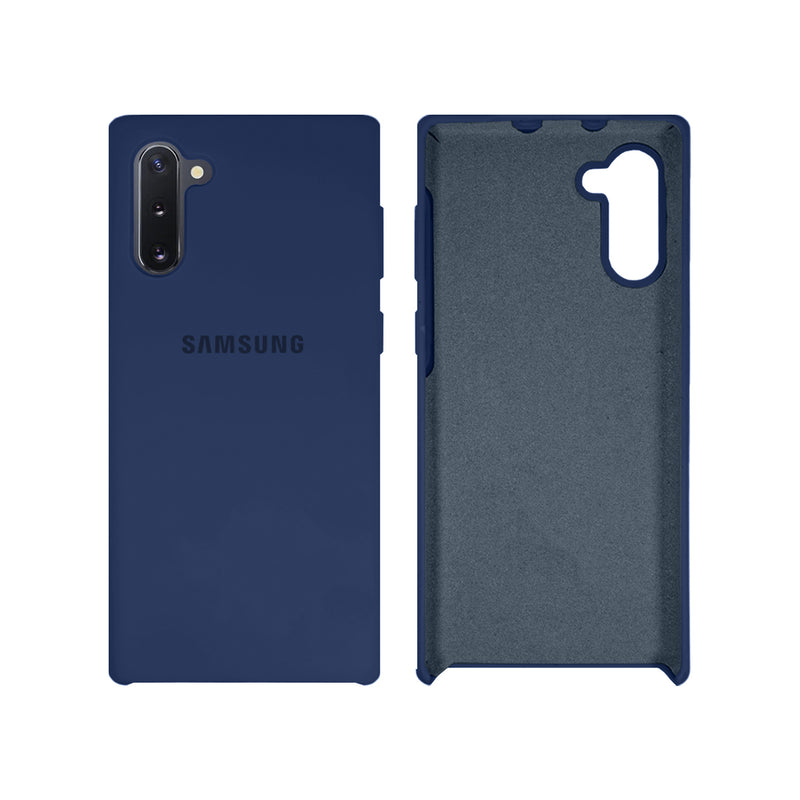 Capinha Celular Galaxy Note 10 Silicone Cover Aveludado