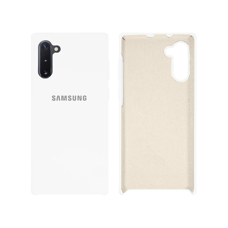 Capinha Celular Galaxy Note 10 Silicone Cover Aveludado
