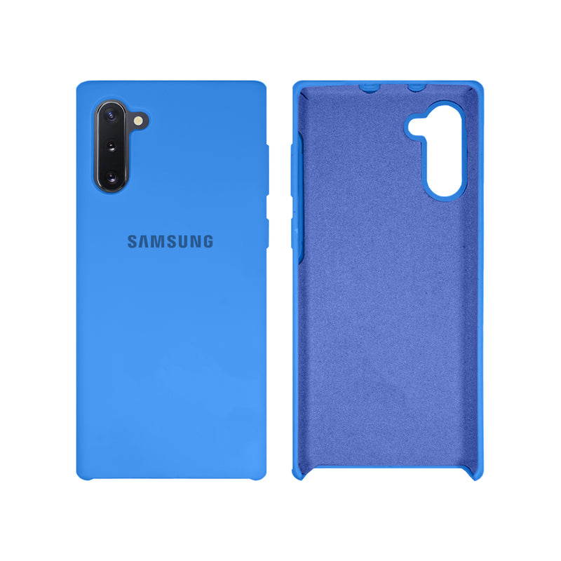 Capinha Celular Galaxy Note 10 Silicone Cover Aveludado