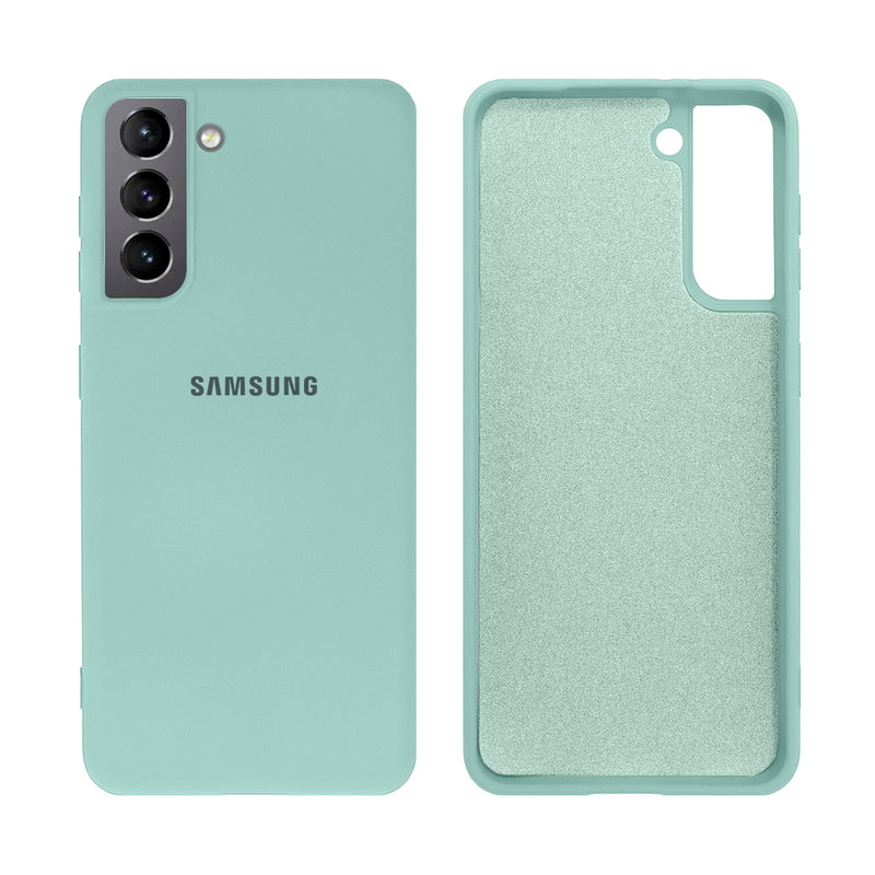 Capinha Celular Galaxy S21 Silicone Cover Aveludado