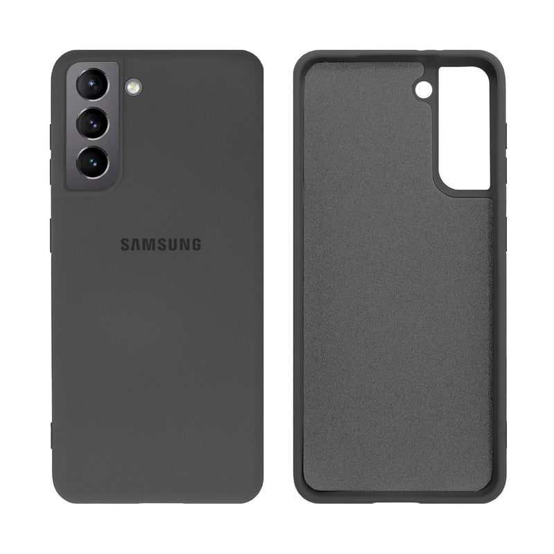 Capinha Celular Galaxy S21 Silicone Cover Aveludado