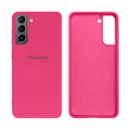 Capinha Celular Galaxy S21 Silicone Cover Aveludado