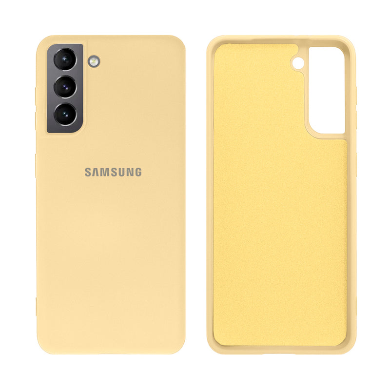 Capinha Celular Galaxy S21 Silicone Cover Aveludado