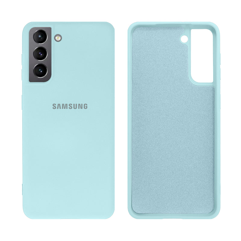 Capinha Celular Galaxy S21 Silicone Cover Aveludado