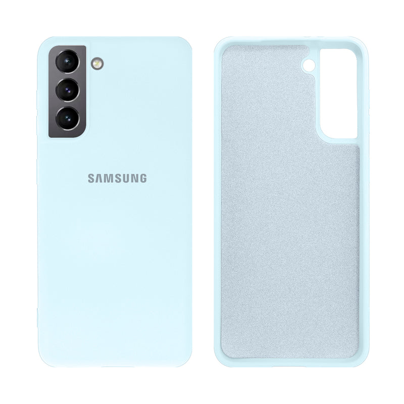 Capinha Celular Galaxy S21 Silicone Cover Aveludado