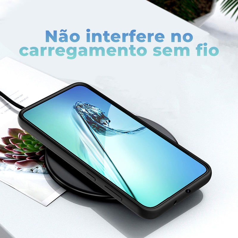 Capinha Celular Galaxy S23 com Proteção de Câmera