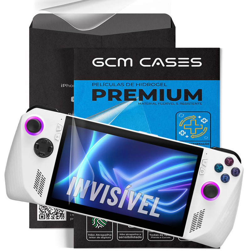 Película Hidrogel ASUS ROG Ally/ ROG Ally Xbox Flexível Transparente Resistente TPU Premium