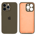 Capinha Celular iPhone 13 Pro Max Silicone Aveludado com Proteção Câmera