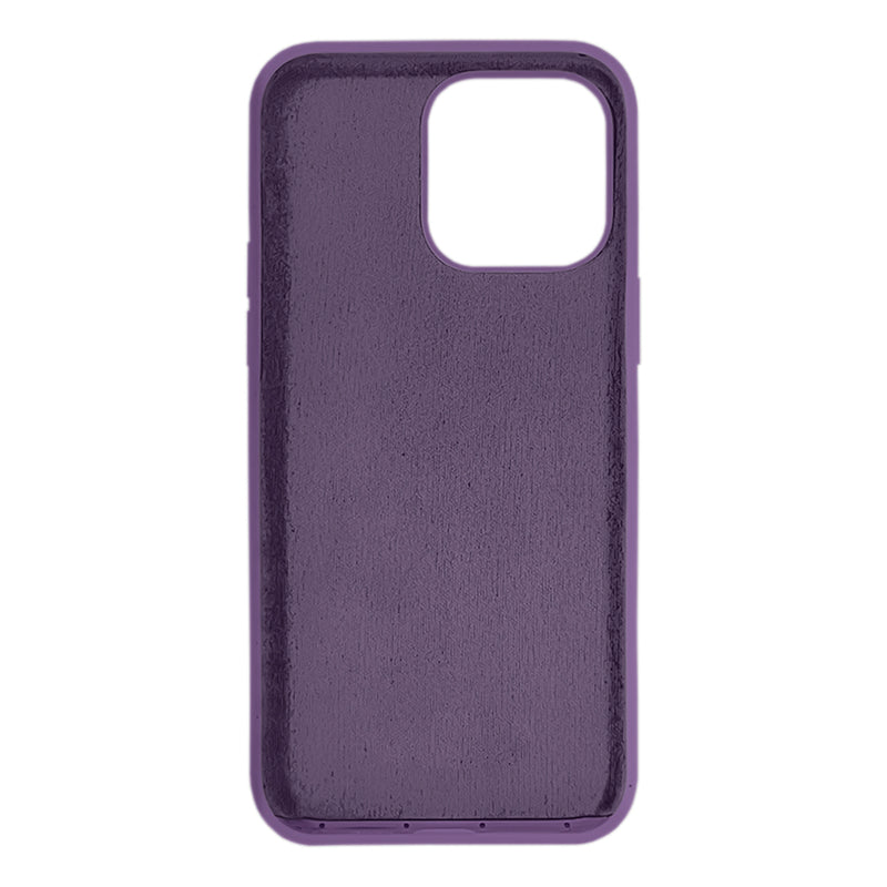Capinha Silicone Aveludado para iPhone 14 Pro