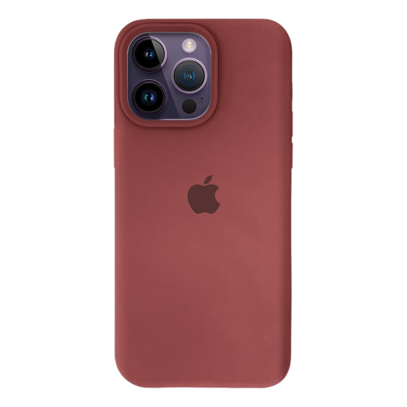 Capinha Silicone Aveludado para iPhone 14 Pro