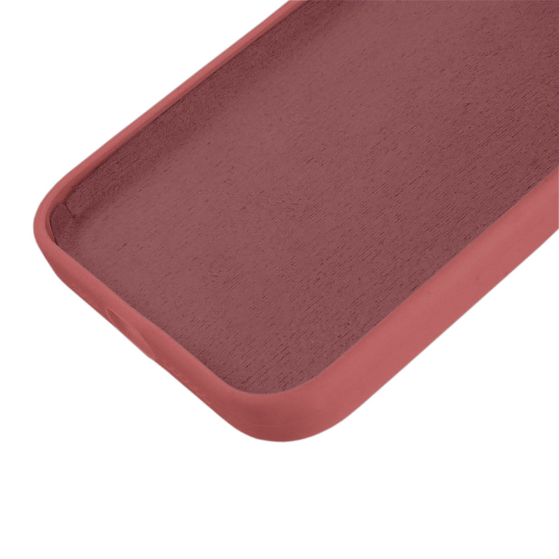 Capinha Silicone Aveludado para iPhone 14 Pro