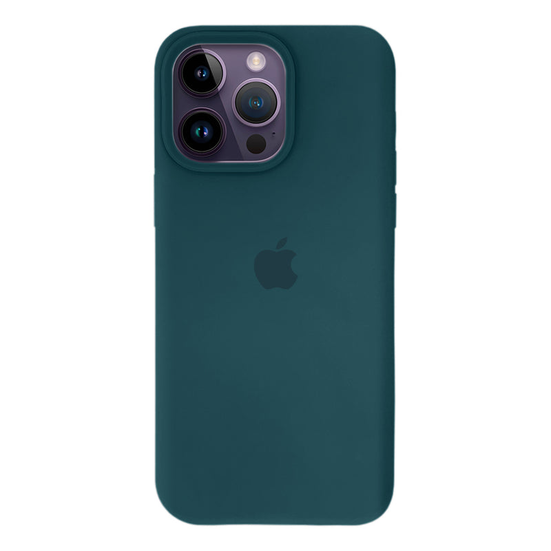 Capinha Silicone Aveludado para iPhone 14 Pro