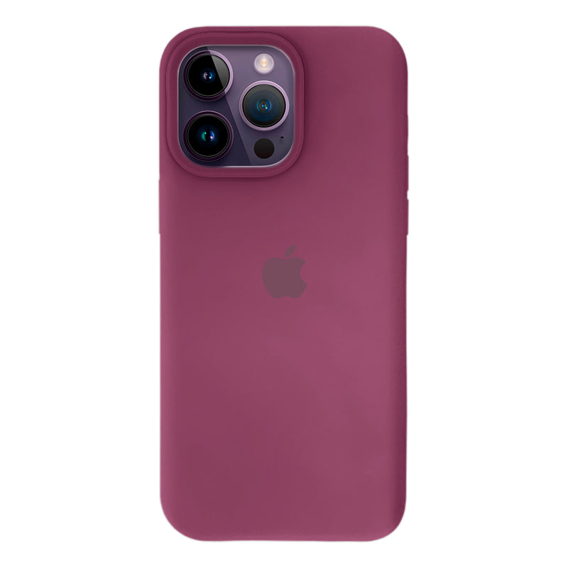 Capinha Silicone Aveludado para iPhone 14 Pro